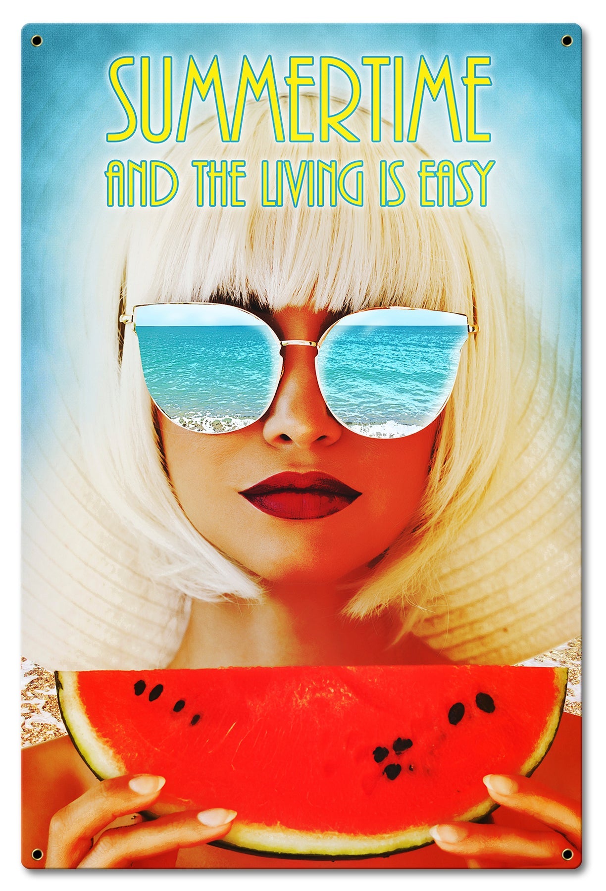 Summertime Living Easy 16 x 24