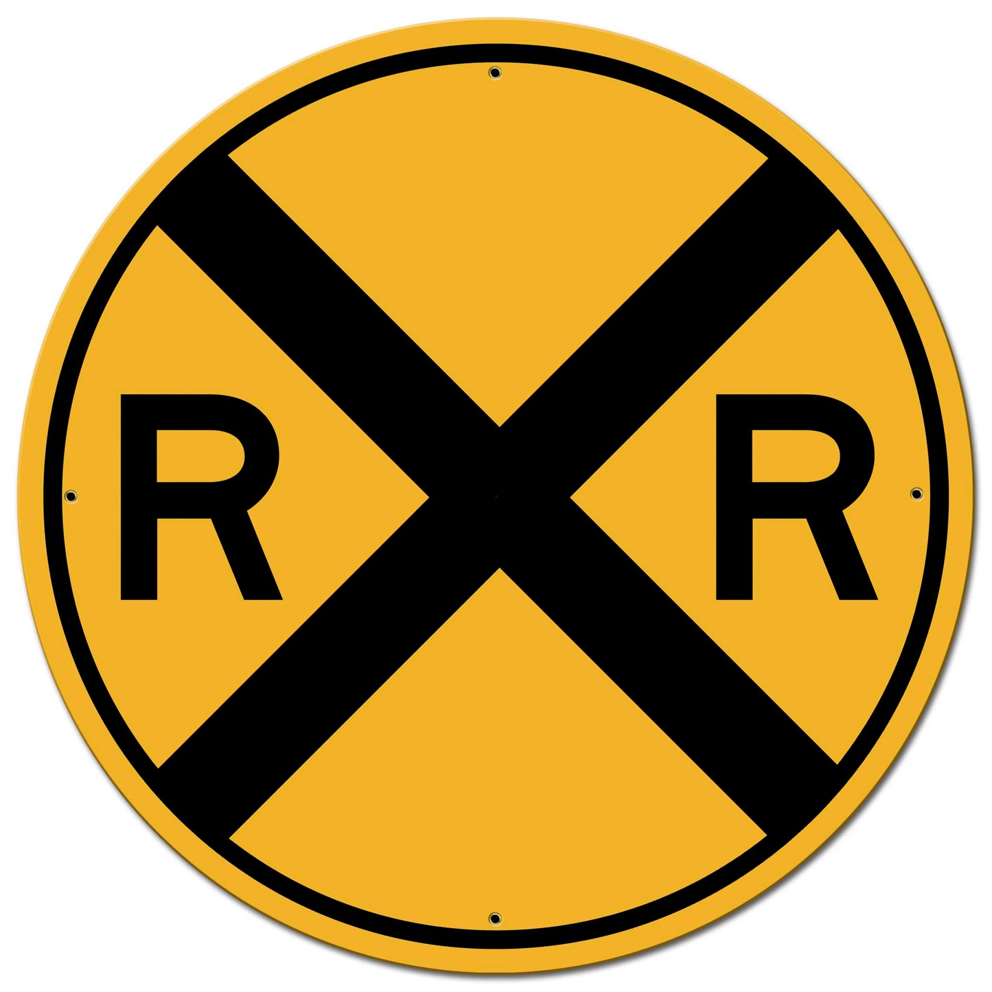 Railroad Crossing 28 x 28