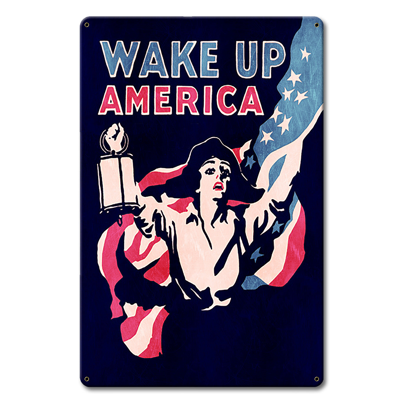 Wake Up America 12 x 18