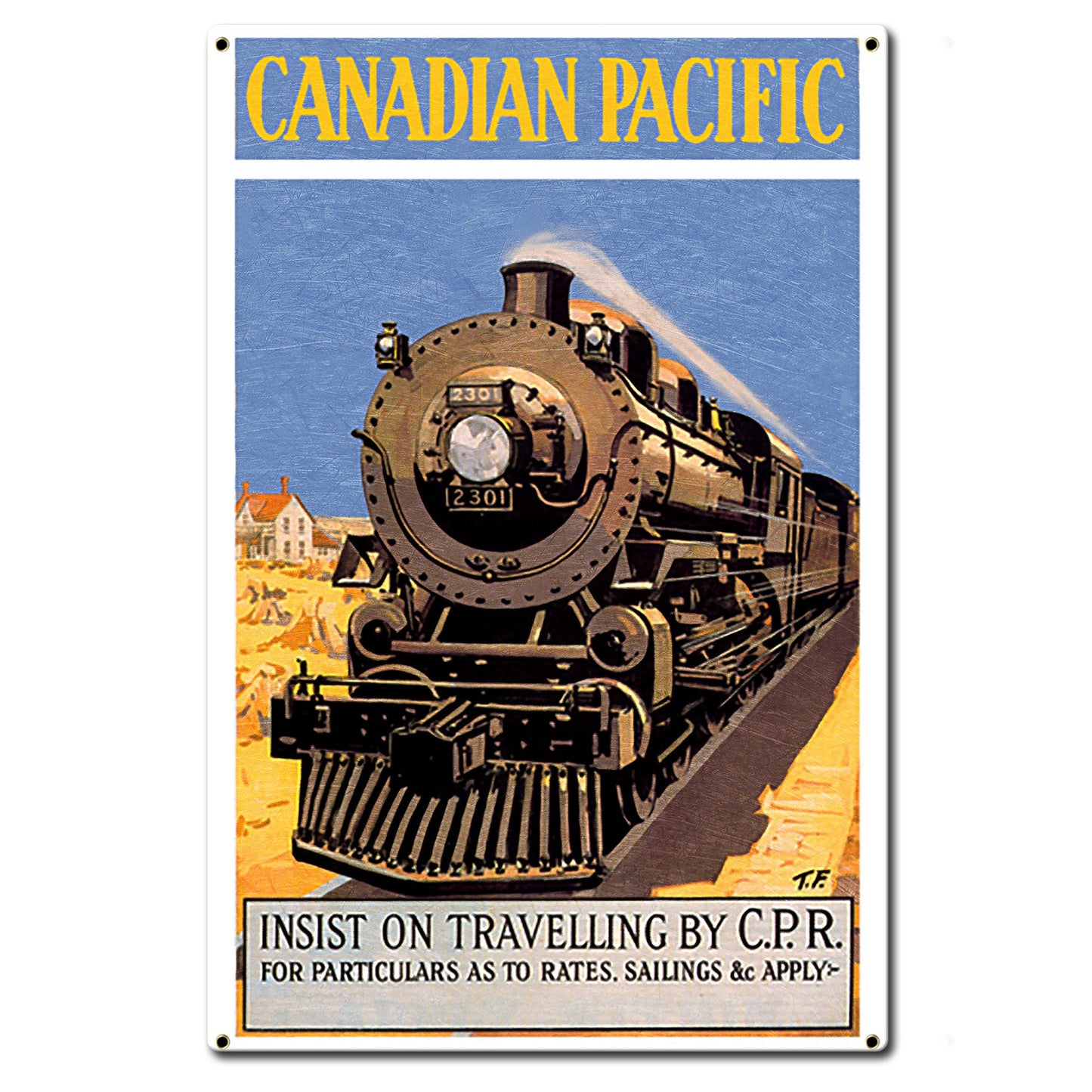 Canada Pacific Railroad 16 x 24