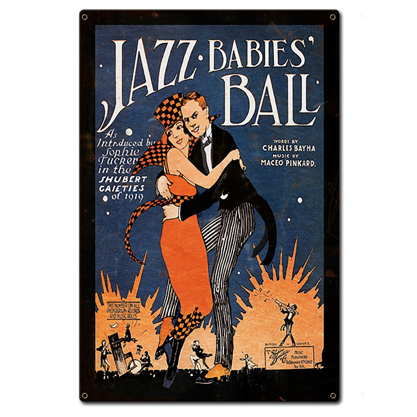 Jazz Babies Ball 16 x 24