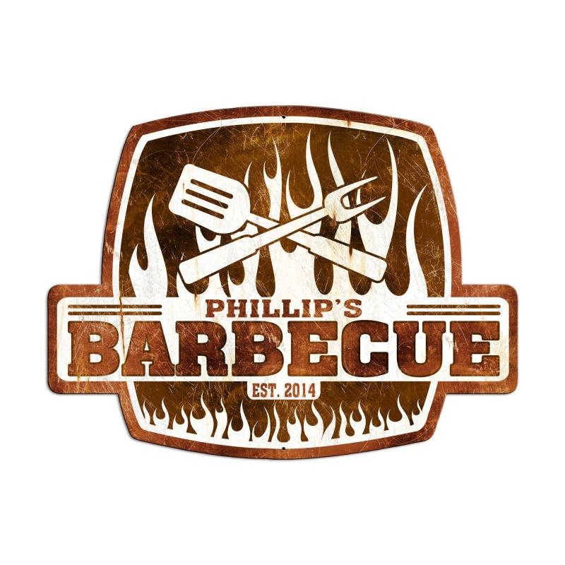 Barbecue Personalized 25 x 19
