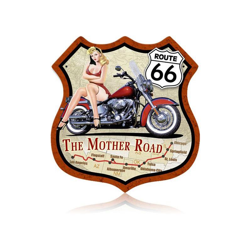 Route 66 Pinup Bike 15 x 15