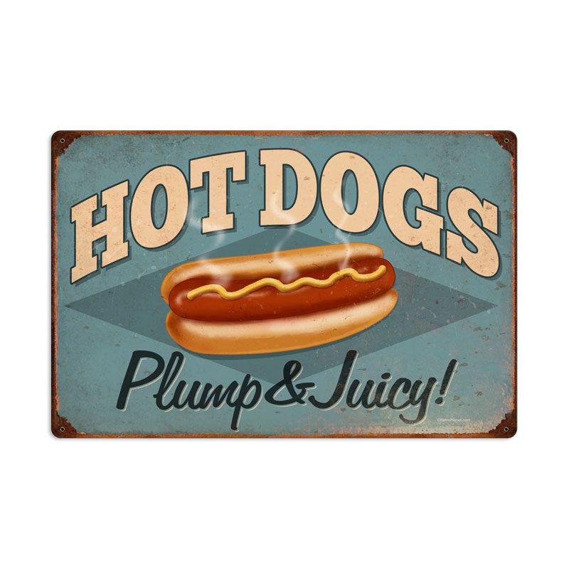 Hot Dogs 24 x 16