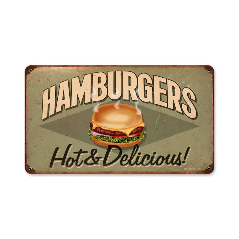 Hamburgers 14 x 8