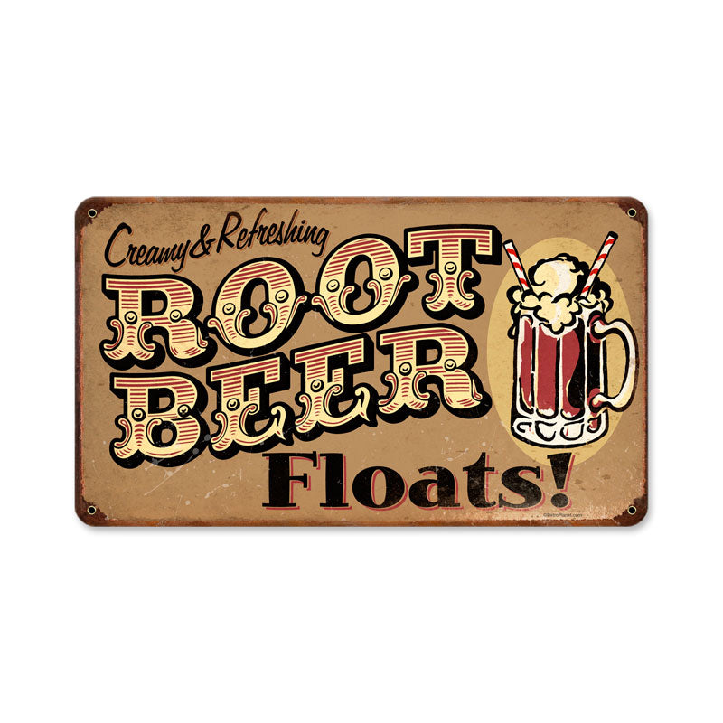 Root Beer Floats 8 x 14