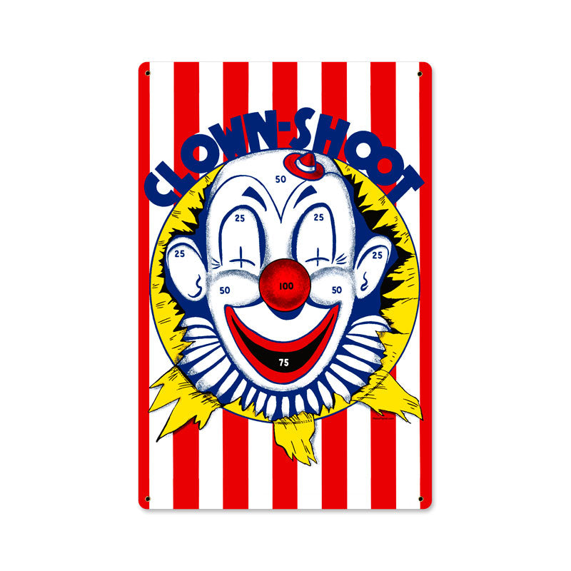 Clown Shoot 12 x 18