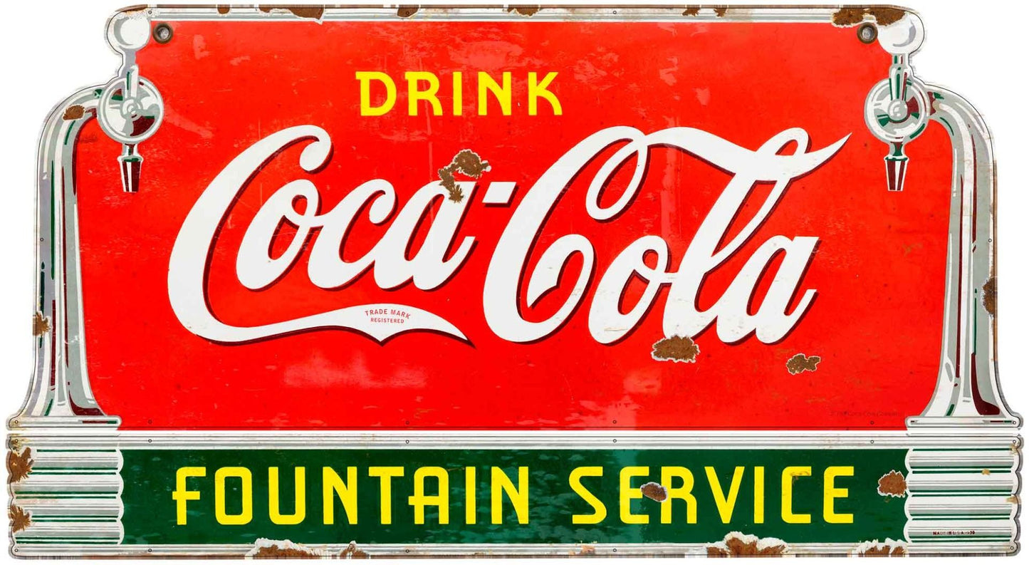Coke Fountain Service Taps 2Pcs 60 X 32