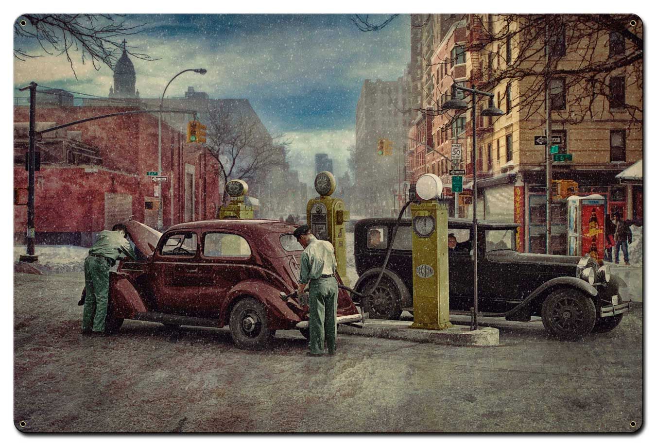 When Service Was In Style 36 x 24