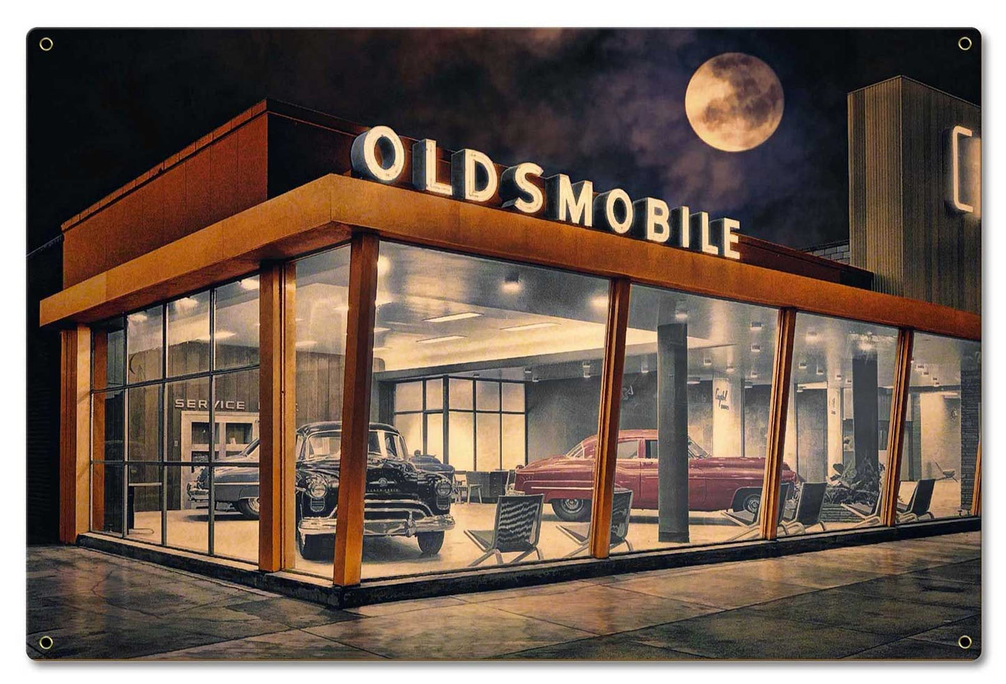 The Future Is Oldsmobile 24 x 16