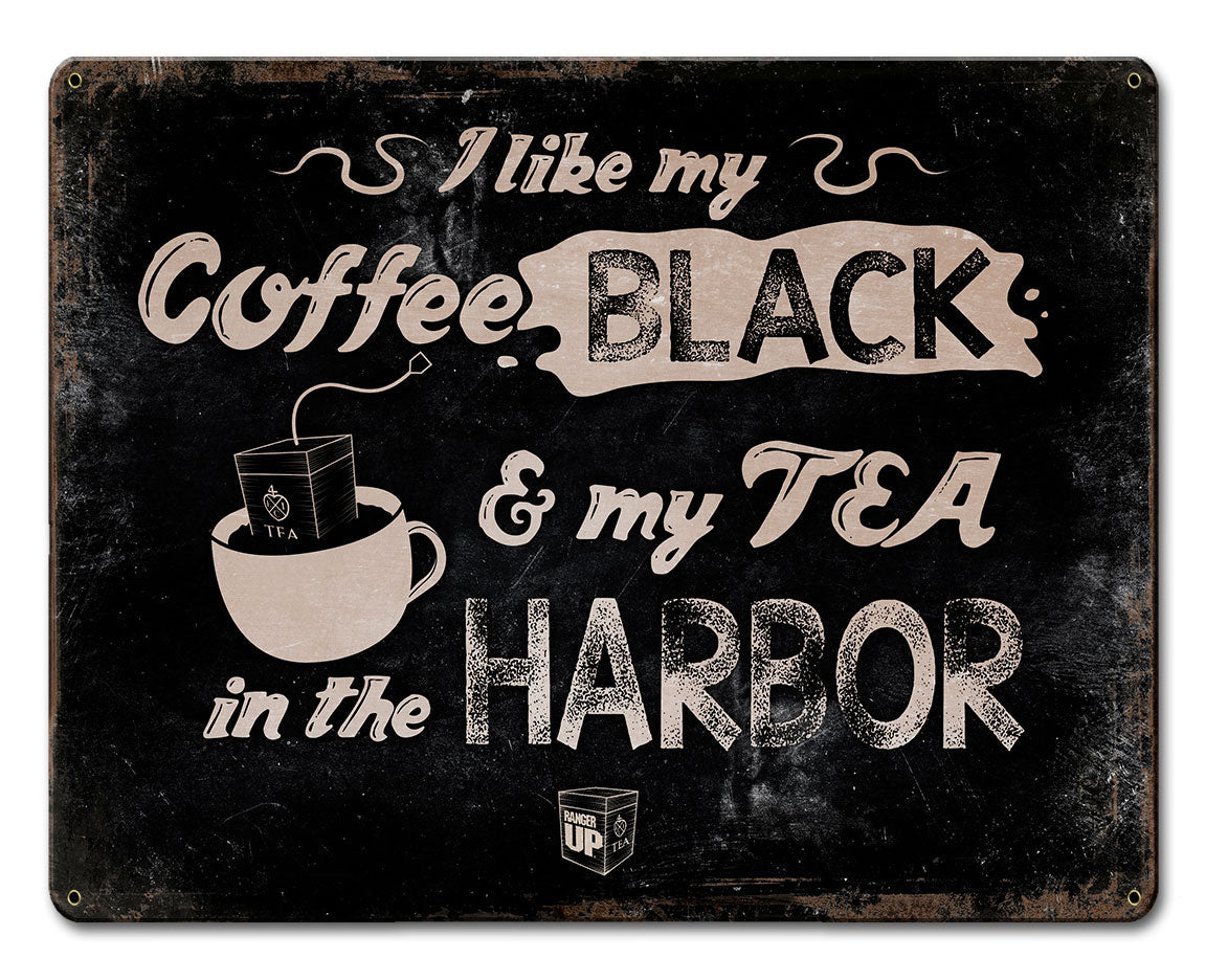 I Like My Coffee Black 12 X 15