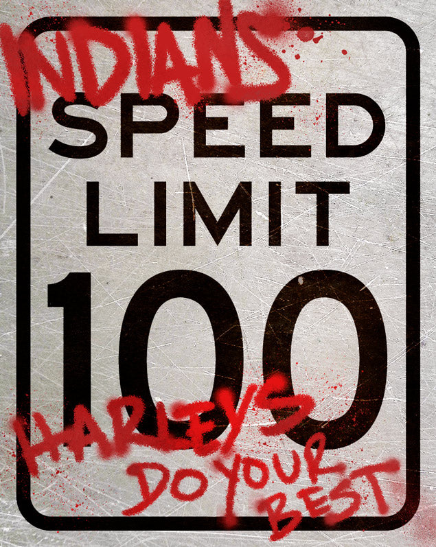 Sbr008 Indians 100 12 X 15