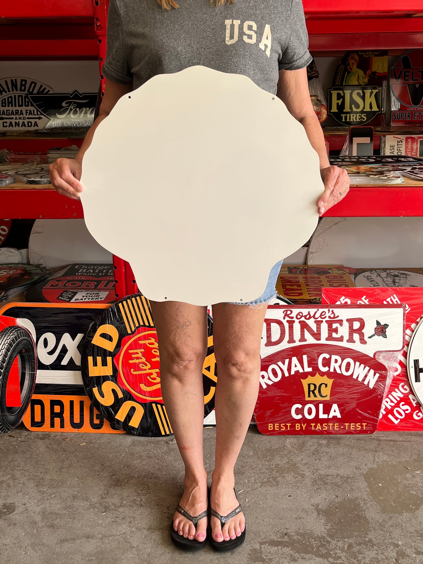 Shell Gasoline Vintage Style Metal Sign