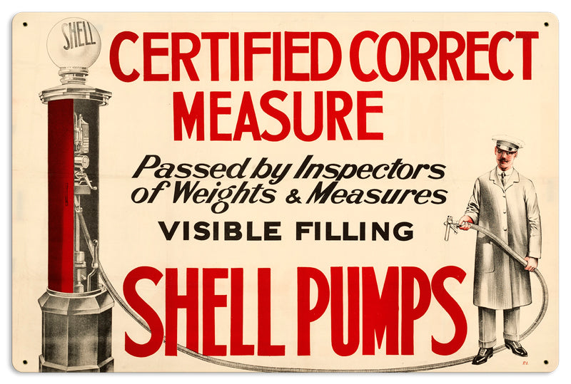 Certified Correct Measure 24 X 16