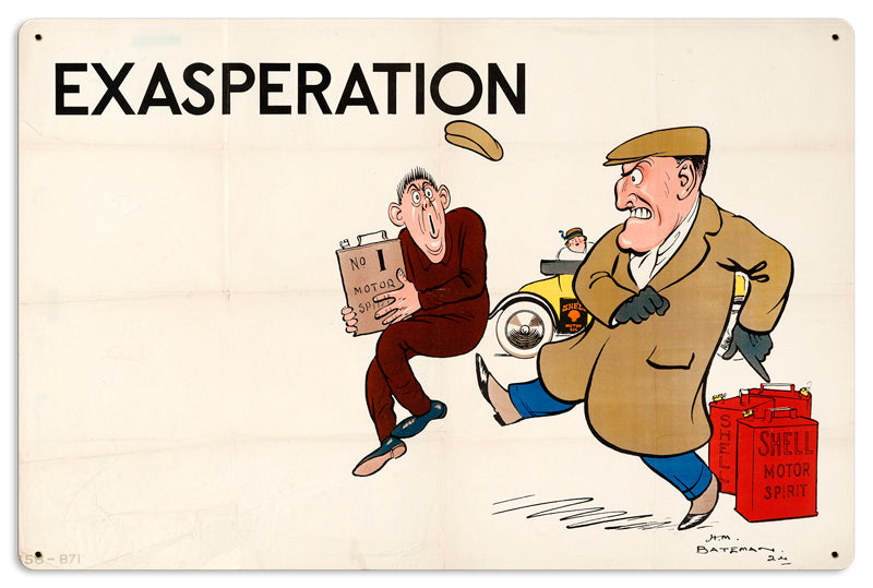 Exasperation Bateman 24 X 16