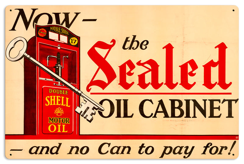 The Sealed Oil Cabinet 24 X 16