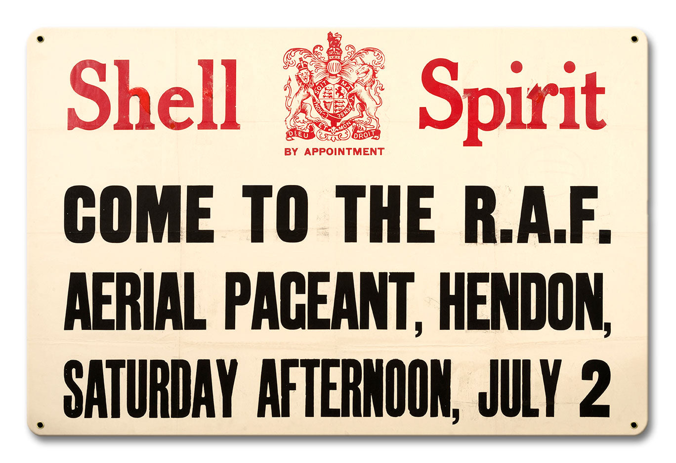 Shell Aerial Pageant 12 X 18
