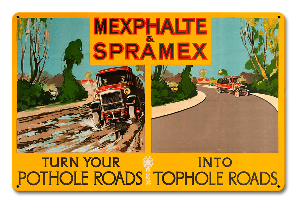 Pothole Roads 18 X 12