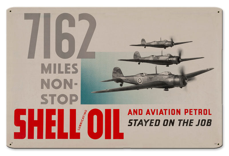 7162 Miles Non-Stop 12 X 18
