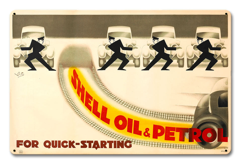 Shell Oil For Quick Starting 18 X 12