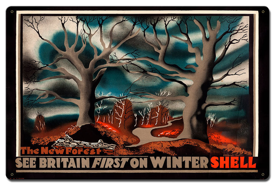 See Britain First On Winter Shell 24 X 16