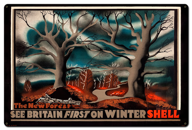 See Britain First On Winter Shell 36 X 24