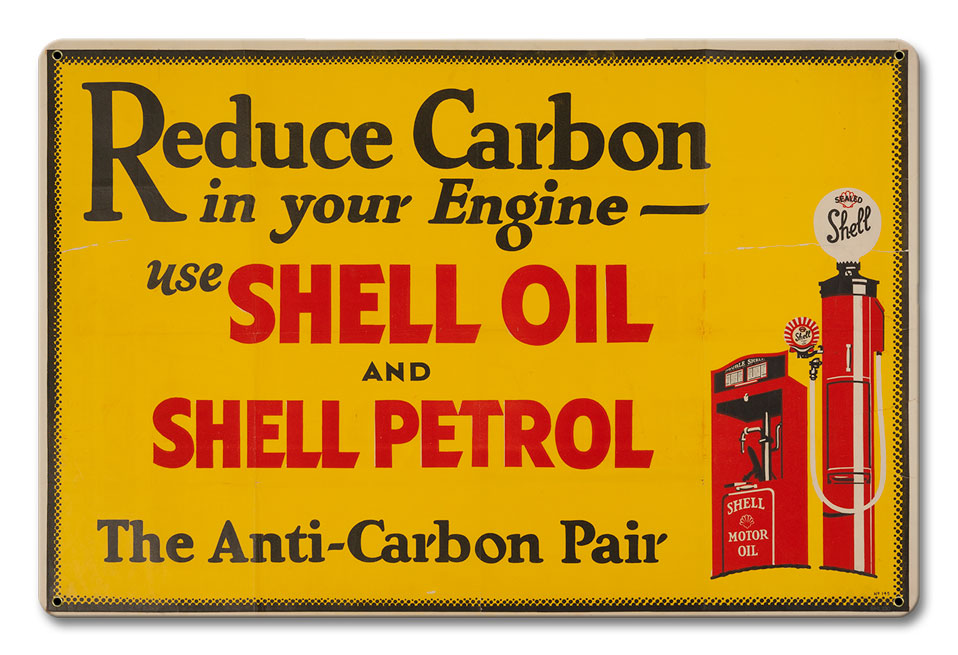 Reduce Carbon Shell Oil Petrol 18 X 12