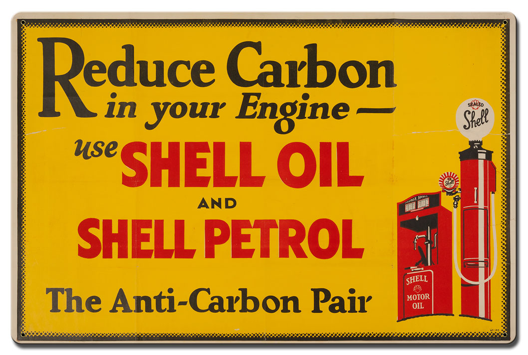 Reduce Carbon Shell Oil Petrol 24 X 16
