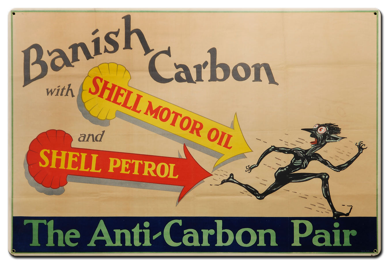 Banish Carbon Shell Motor Oil 36 X 24