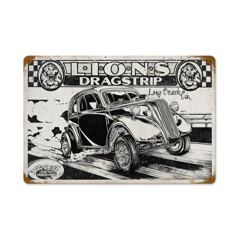 Lions Drag Strip 12 X 18