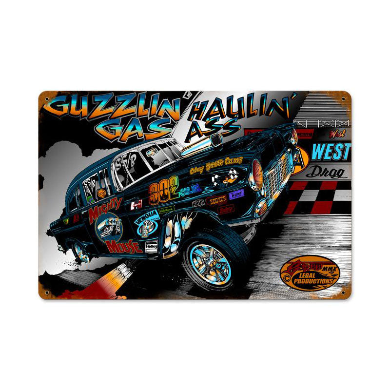 Guzzlin Gas 18 x 12