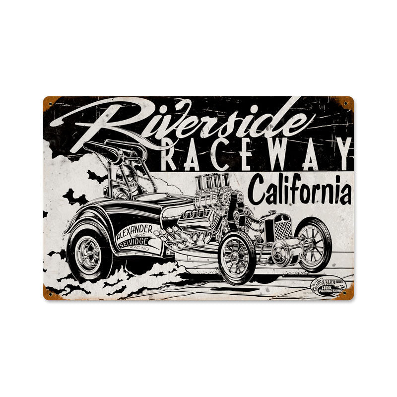 Riverside Raceway 18 x 12