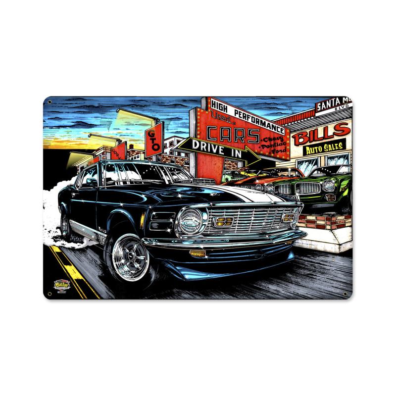 Mustang Car Sales 18 x 12