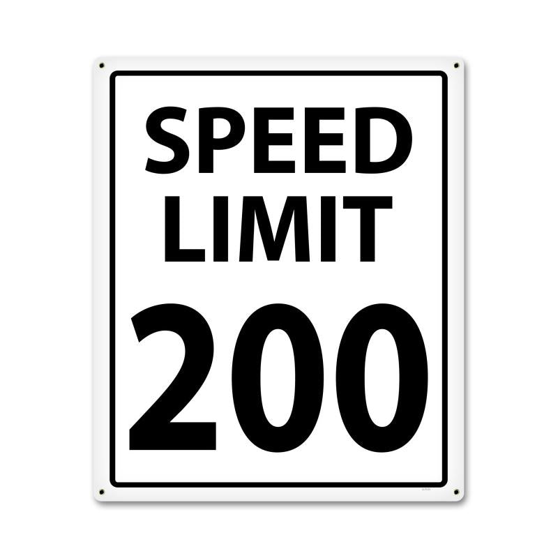 200 Mph 25 x 30