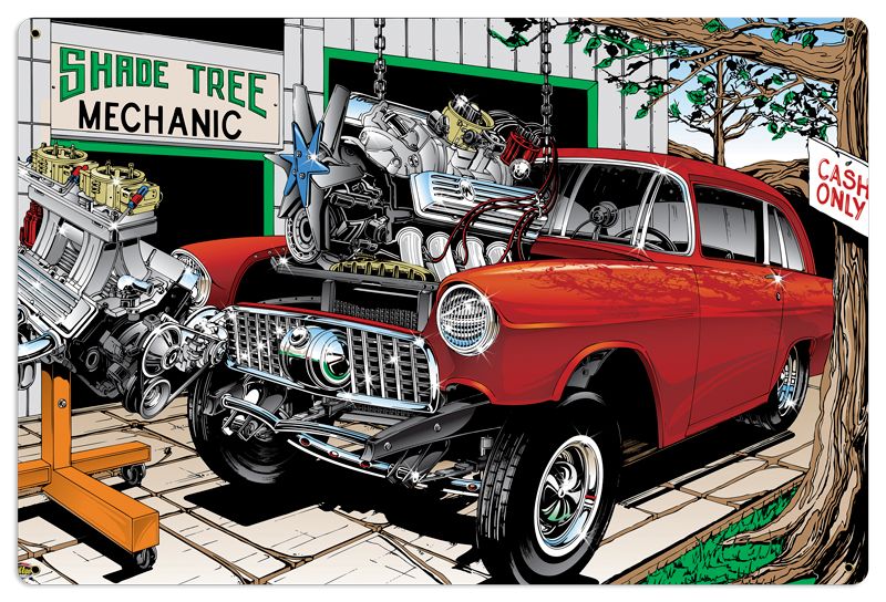 Shade Tree Mechanic 24 X 36