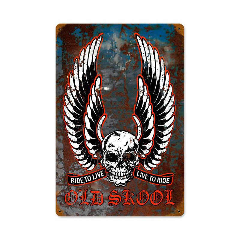 Old School 12 x 18