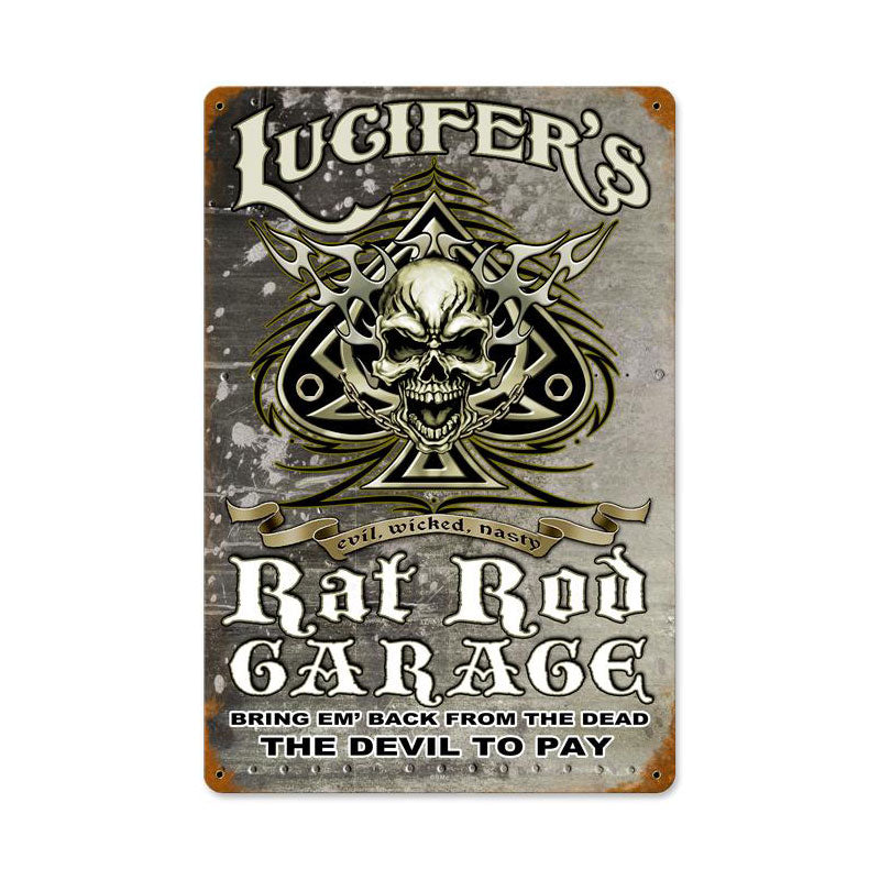 Lucifers Garage 12 x 18