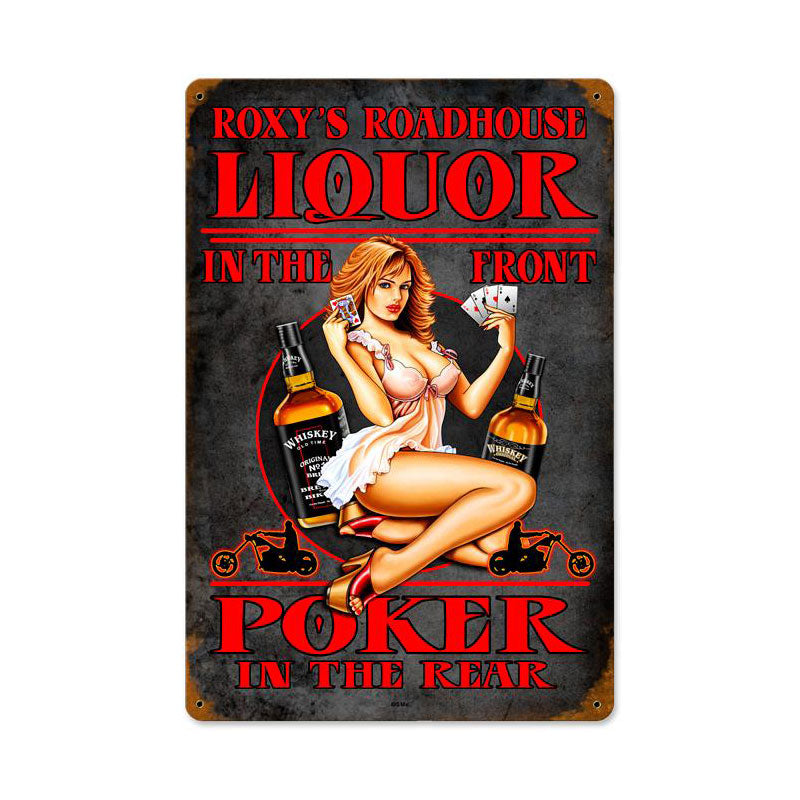 Liquor Poker 18 x 12