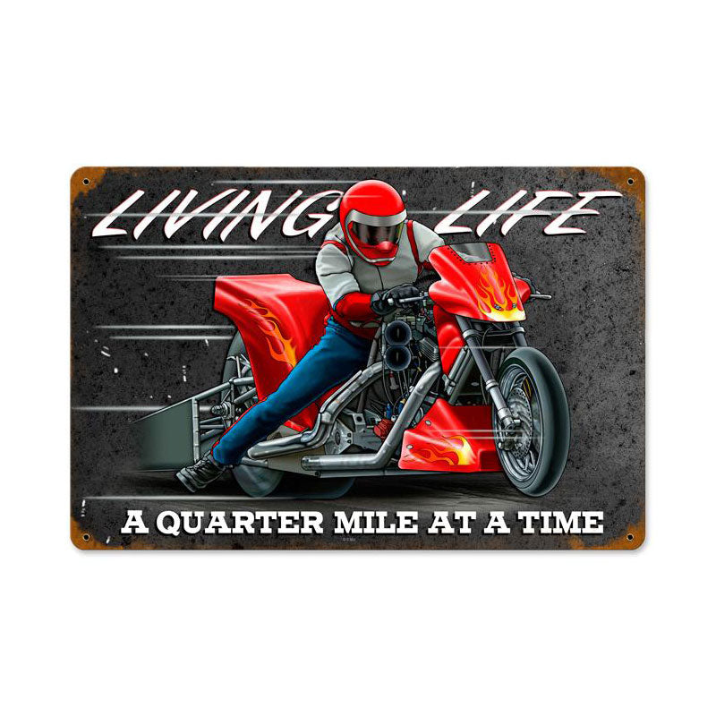 Living Life 12 x 18
