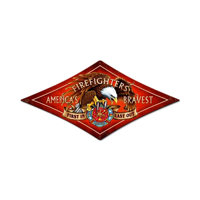 Fire Fighter 14 x 24