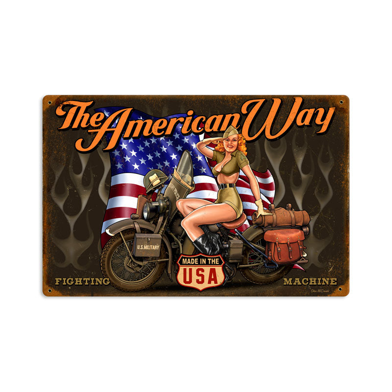 American Way 18 x 12