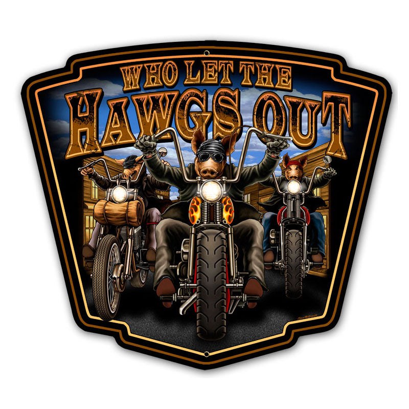 Hawgs Out 15 x 15