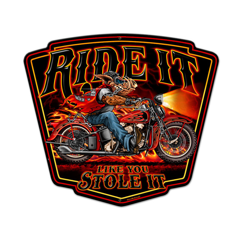 Ride It 14 x 19
