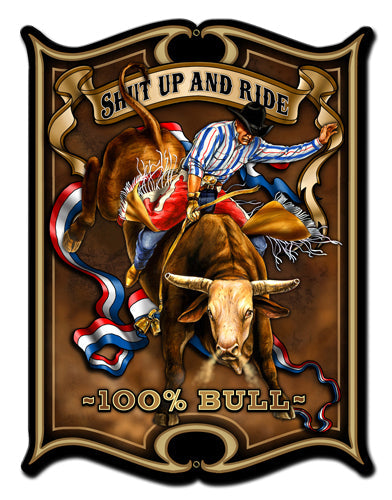 Bull 18 x 24