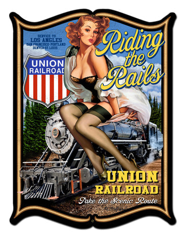 Riding The Rails 24 x 33