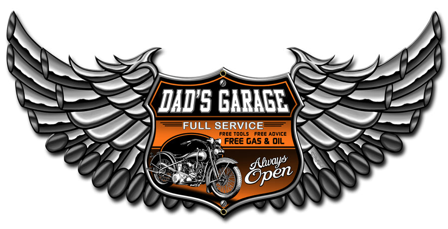 Dad'S Garage 24 x 12