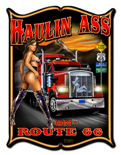 Haulin Ass 18 x 24