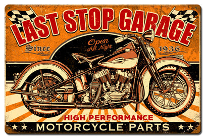 Last Stop Garage 24 x 16