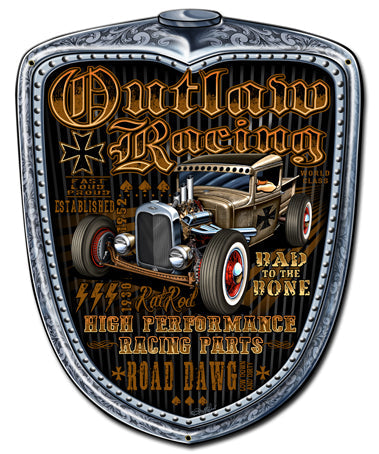 Outlaw Racing Grill 20 x 24