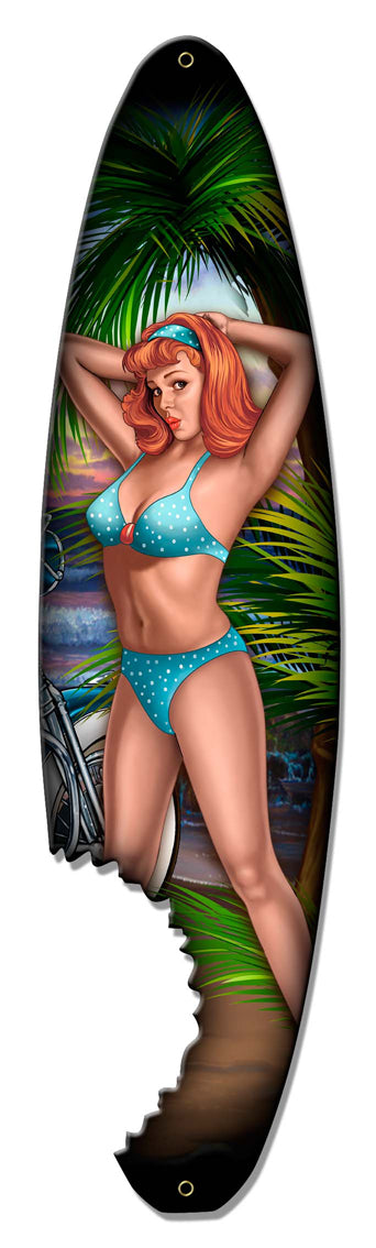Pin Up Surfboard 8 x 30
